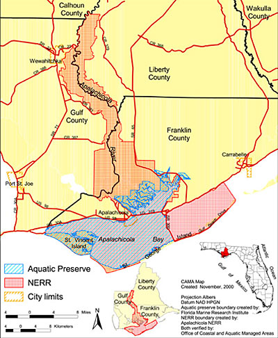 The Apalachicola National Estuarine Research Reserve (ANERR)